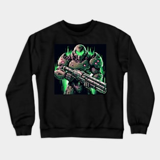 Doom Guy Jacked Crewneck Sweatshirt